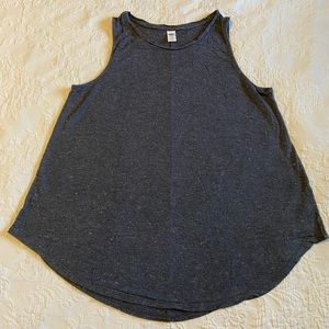 Dark Grey with Gold Flecks Old Navy Tank Top